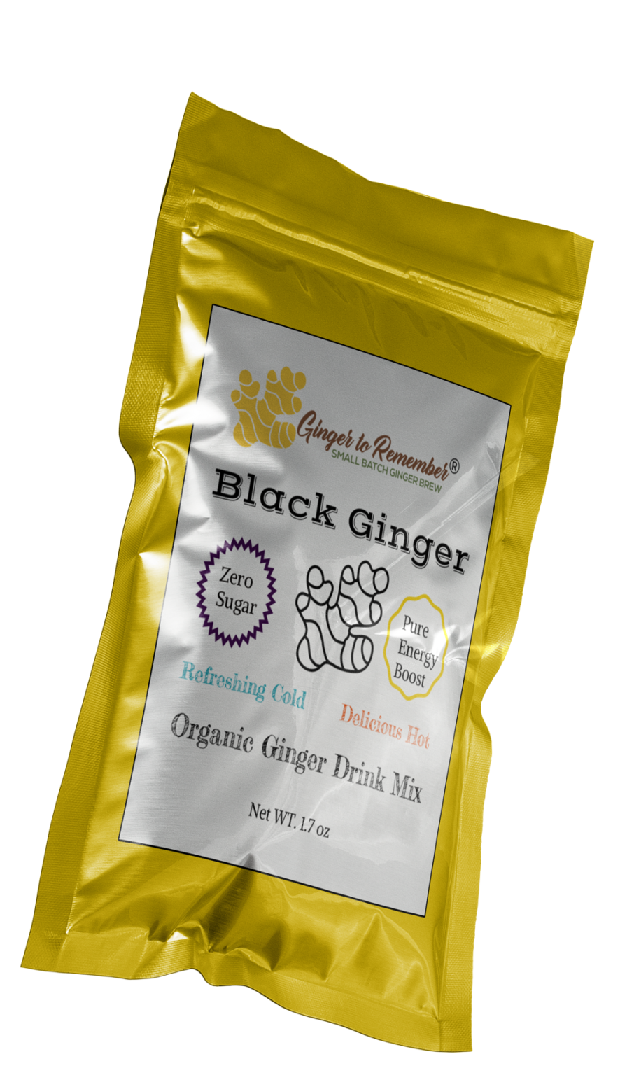 Black Ginger Drink Mix Ginger to Remember